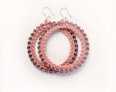 New Fall Jewelry Collection - Large Hoop Earrings - boho earrings - bohemian jewelry - 1001ArtBeads