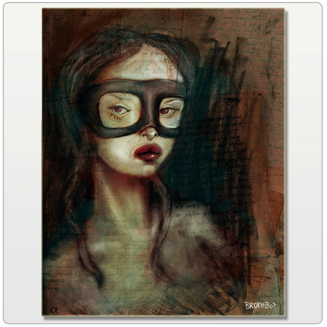 Letters to GiGi Print by BrokeBot 8X10