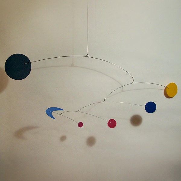 Modern Art Hanging Art Mobile Astron 1/1 Original Abstract Home Decor