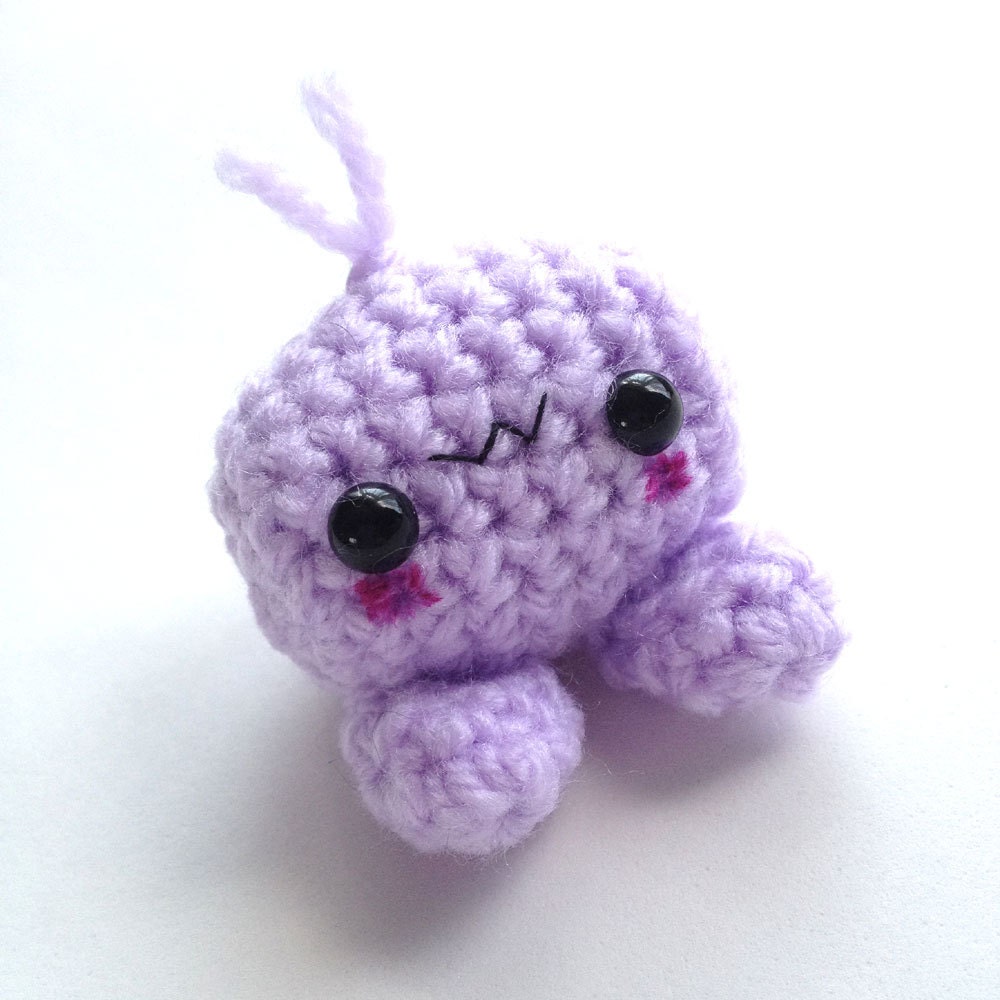 Amigurumi Kawaii Purple Podling