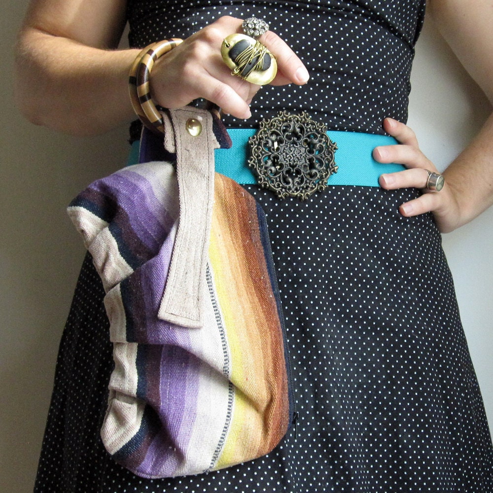Custom Bracelet Handbag - send your fav old garment to be recycled