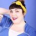 Versatile Vintage Scarf- Sunny Polka Dot