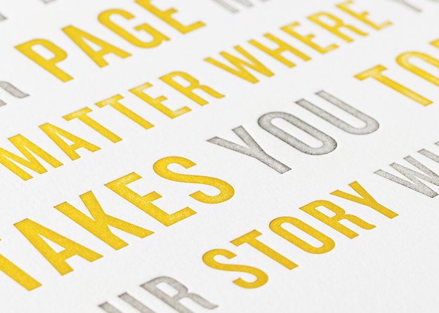 Our Story Print