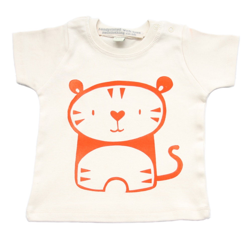 Tiny Tiger organic cotton t shirt
