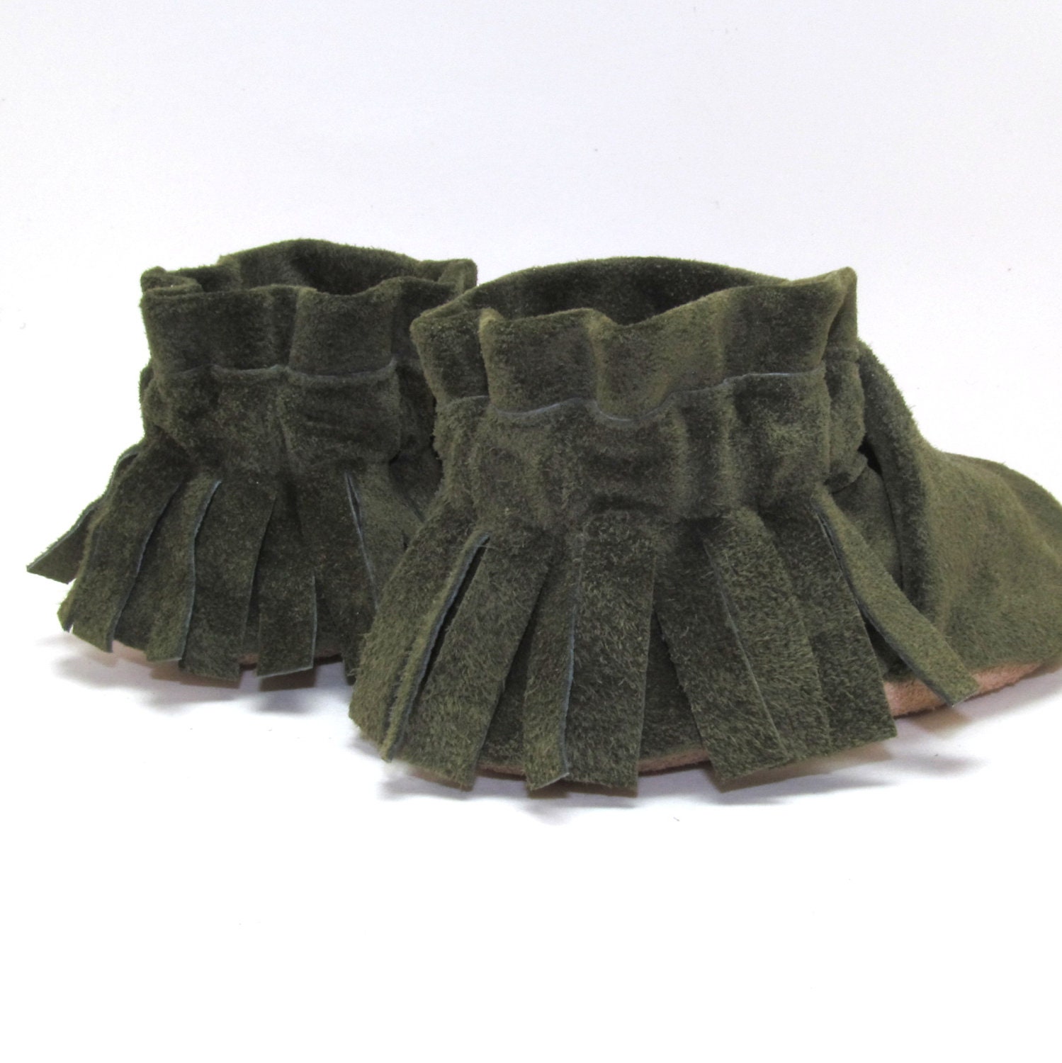 Leather Baby Shoes Moccasins Soft Sole Eco Friendly 0 to 6 Month