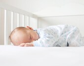 Crib Fitted Sheet, Organic Cotton, Natural, Bedding