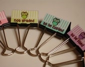 TEACHER ORGANIZERS Binder Clips OWLS