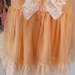 Peach Party Dress 4T-5T
