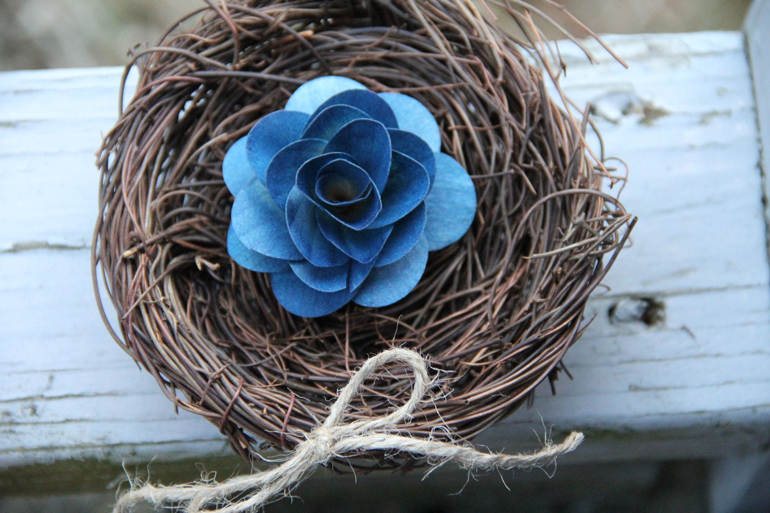 Birds Nest Ring Bearer Pillow FREE SHIPPING