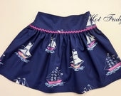 Mix 'n MatchTwirly Skirt, Sail Away, Size 1T, ready to ship