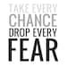 Graphic - Take Every Chance Typography- CHOOSE your ombre COLOR