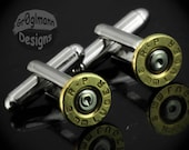 SALE- Remington 9mm Pistol Bullet Casing Shell Cufflinks