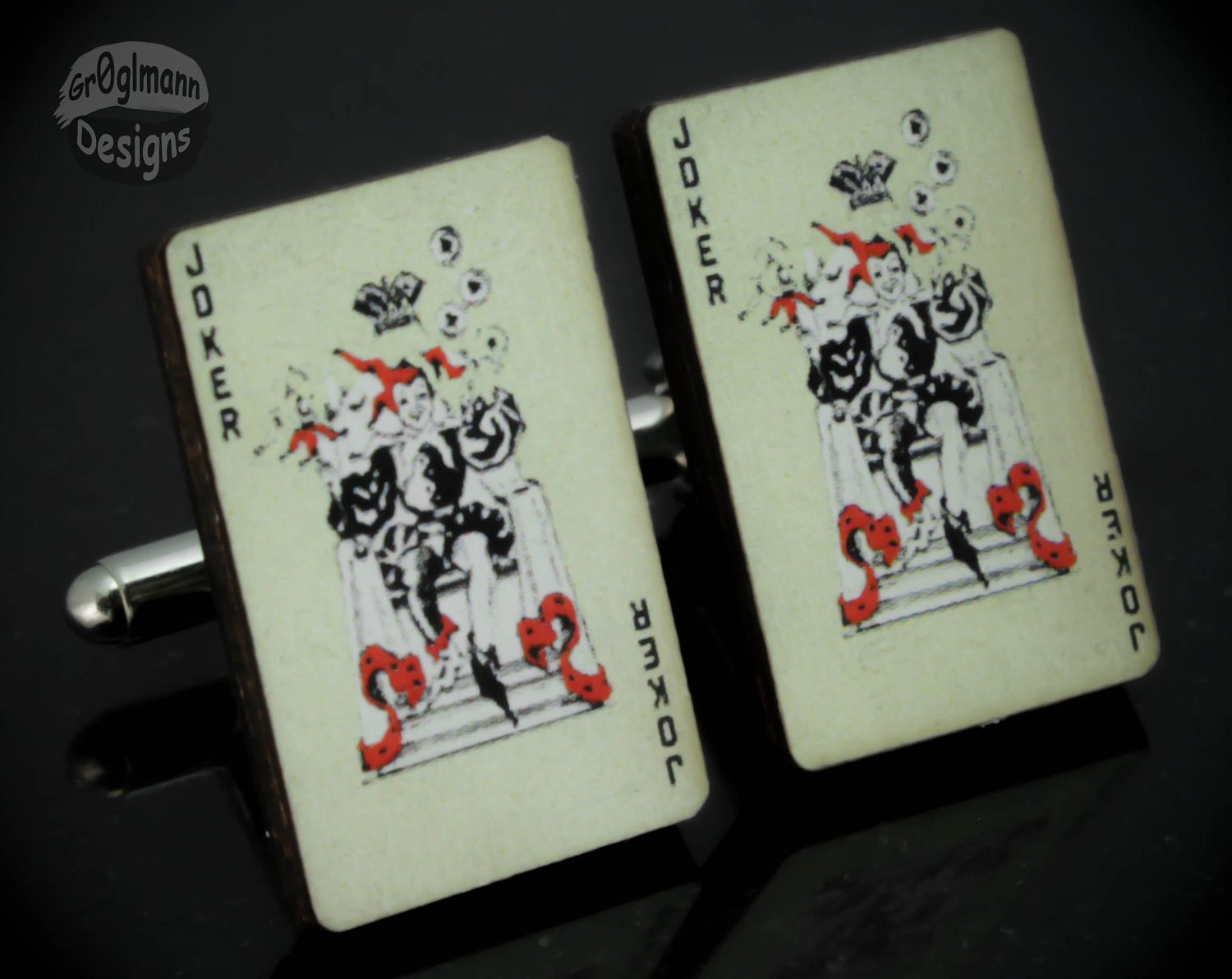 Playing Card Cufflinks