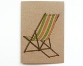 deckchair card (100% recycled)