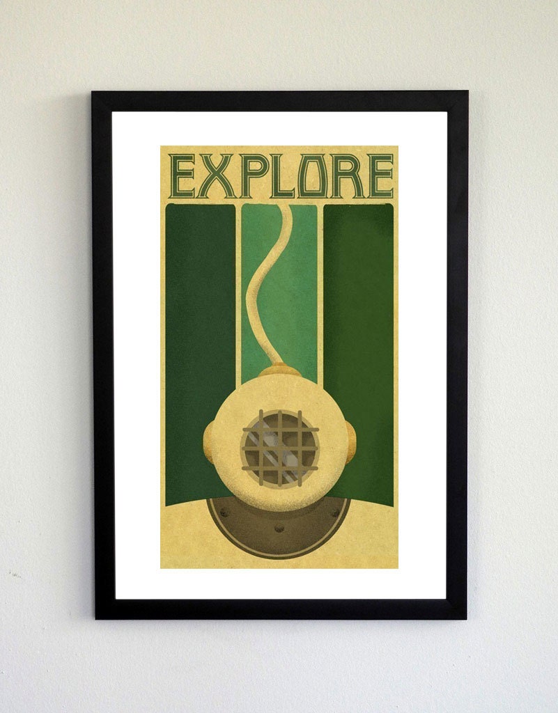 Explore Deco poster