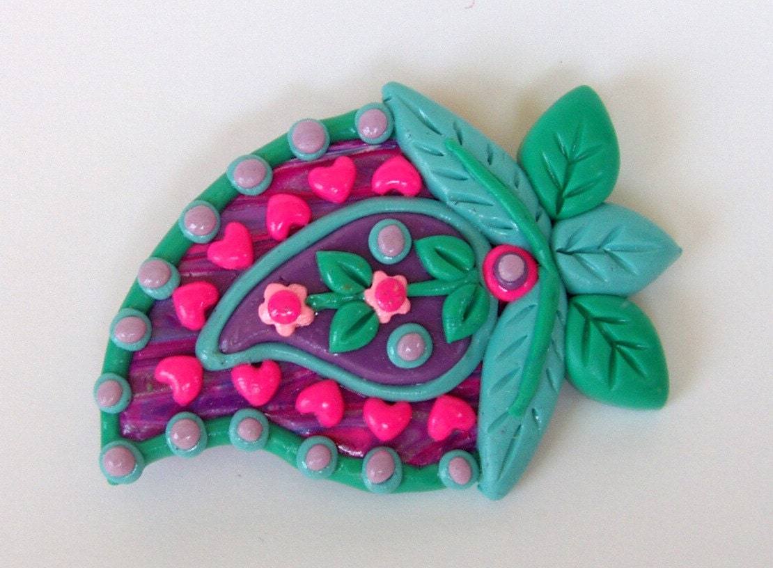 Paisley Bollywood Pin