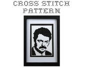 DIY Ron Swanson - .pdf Original Cross Stitch Pattern - Instant Download