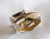 New Crushed Ring - US Size 9 5/8  (UK size T)