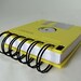 Floppy Disk Notebook JUMBO Yellow Computer Disk Recycled Geek Gear Blank Mini 125 sheets