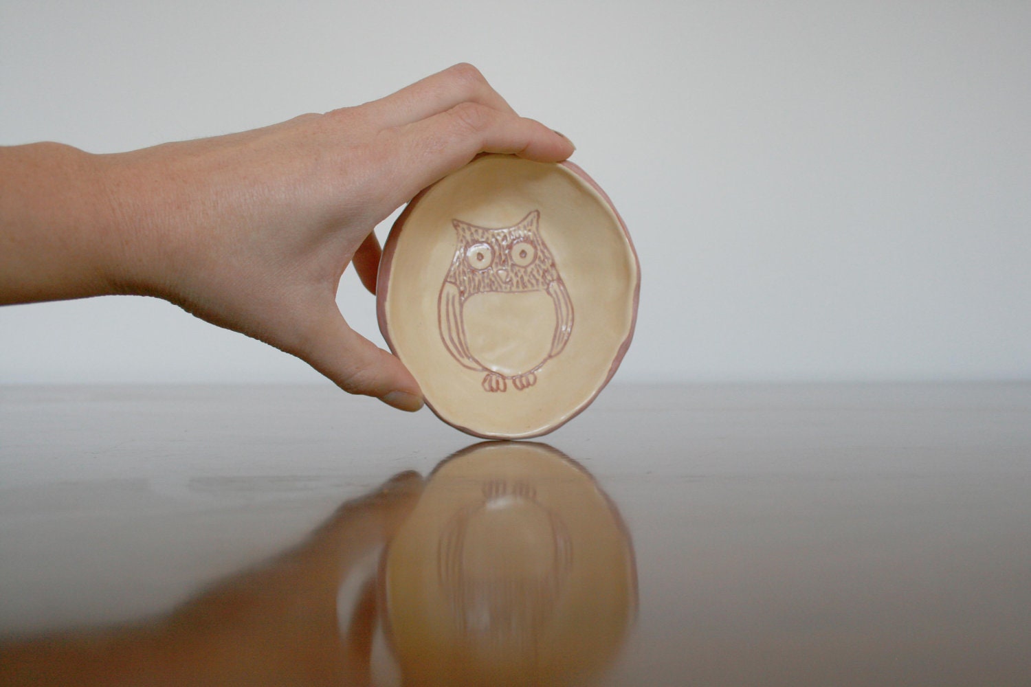Whimsy Owl Ceramic mini Plate