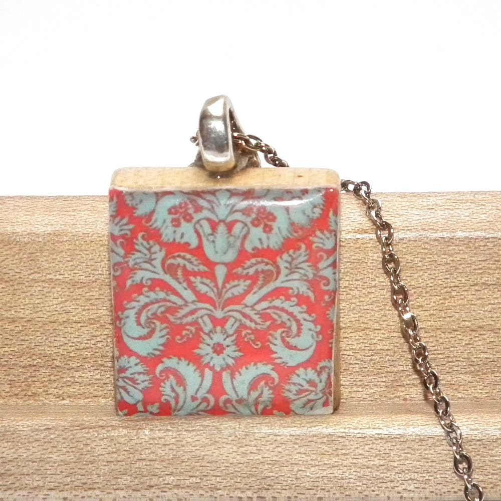 Damask Tile Background