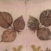 Naturally dyed silk fabric hand dyed and printed patchwork quilt fibre art wall piece
