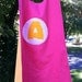 Superhero Cape: 100 percent cotton, lined, personalized and customizable