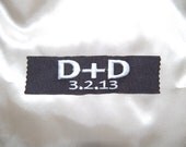 Personalized Label for the Groom...Father...Groomsmen...Ribbon or Label