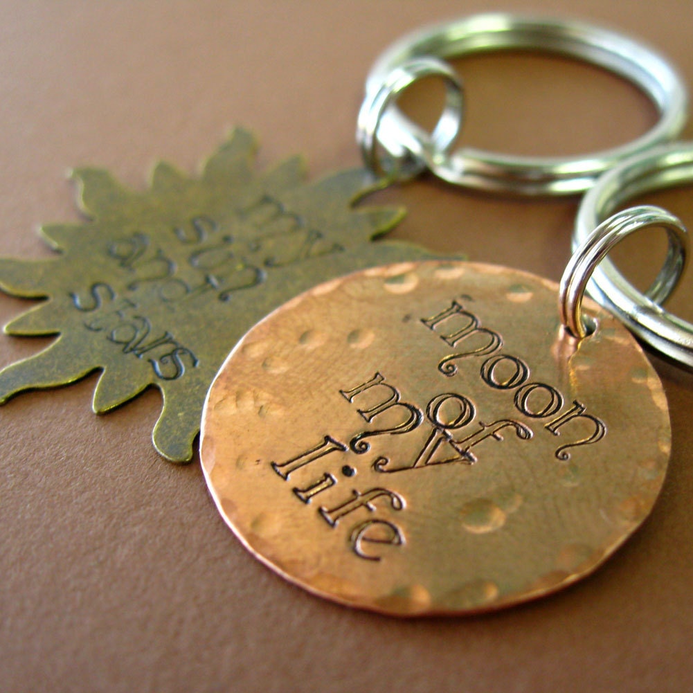 Game of Thrones Key Chain Set - Khal Drogo and Daenerys - My Sun and Stars - Moon of My Life