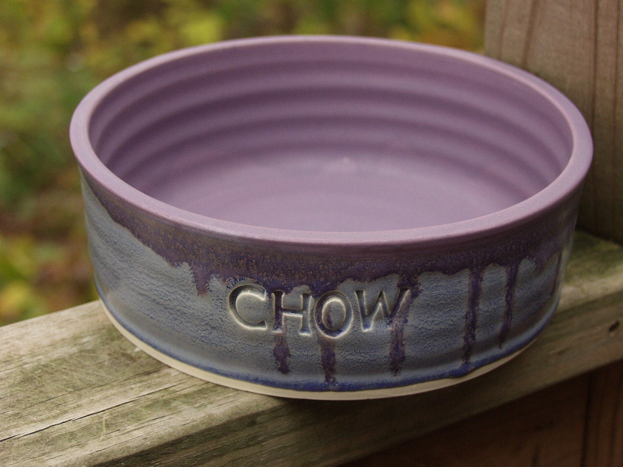 Reserved for Adriaen Stone Large Custom Water Dish