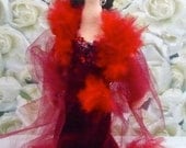 Gone With the Wind Doll Scarlett O'Hara Miniature in Red Dress
