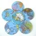 Map Coasters // World Map