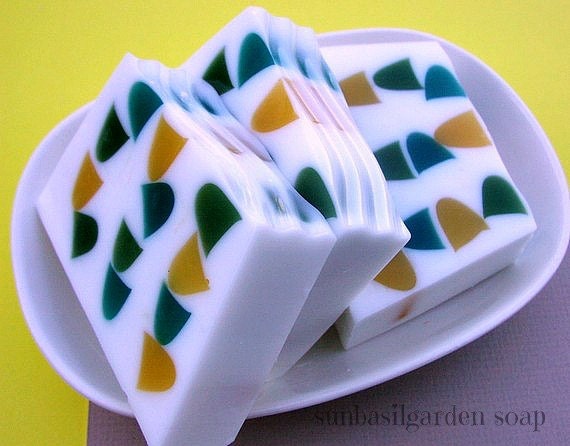 Soap - BAMBOO Soap -  Lemongrass Verbena - Modern - Natural Glycerin - Great Unisex scent
