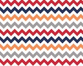 Riley Blake Designs "Small Chevron" Boy - 1/2 Yard