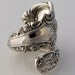 Heavy Spoon Ring Wrapped Size 6-10 Sir Christopher Wallace Sterling Silver