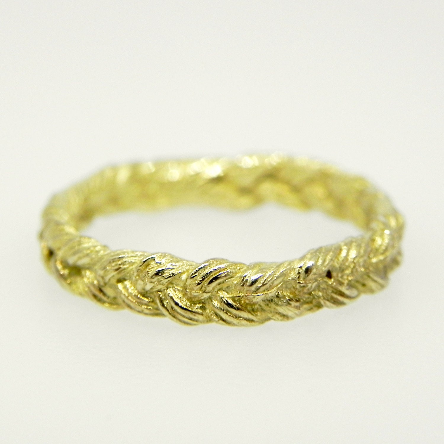Braided Infinity Wedding Band