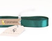3/8" Emerald Green Single Faced Satin Ribbon 10 yards