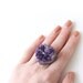 Amethyst Heart Ring