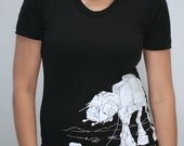 My Star Wars AT-AT Pet - American Apparel Womens T-Shirt ( Star Wars shirt )