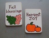 Thanksgiving, Fall, Harvest Magnet Set