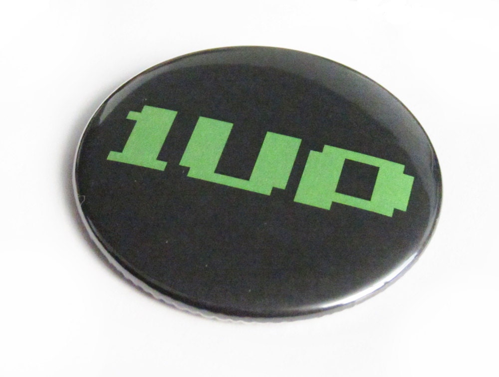 1up 2.25 Inch Button