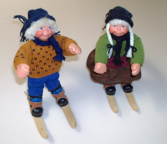 Vintage European Skier's