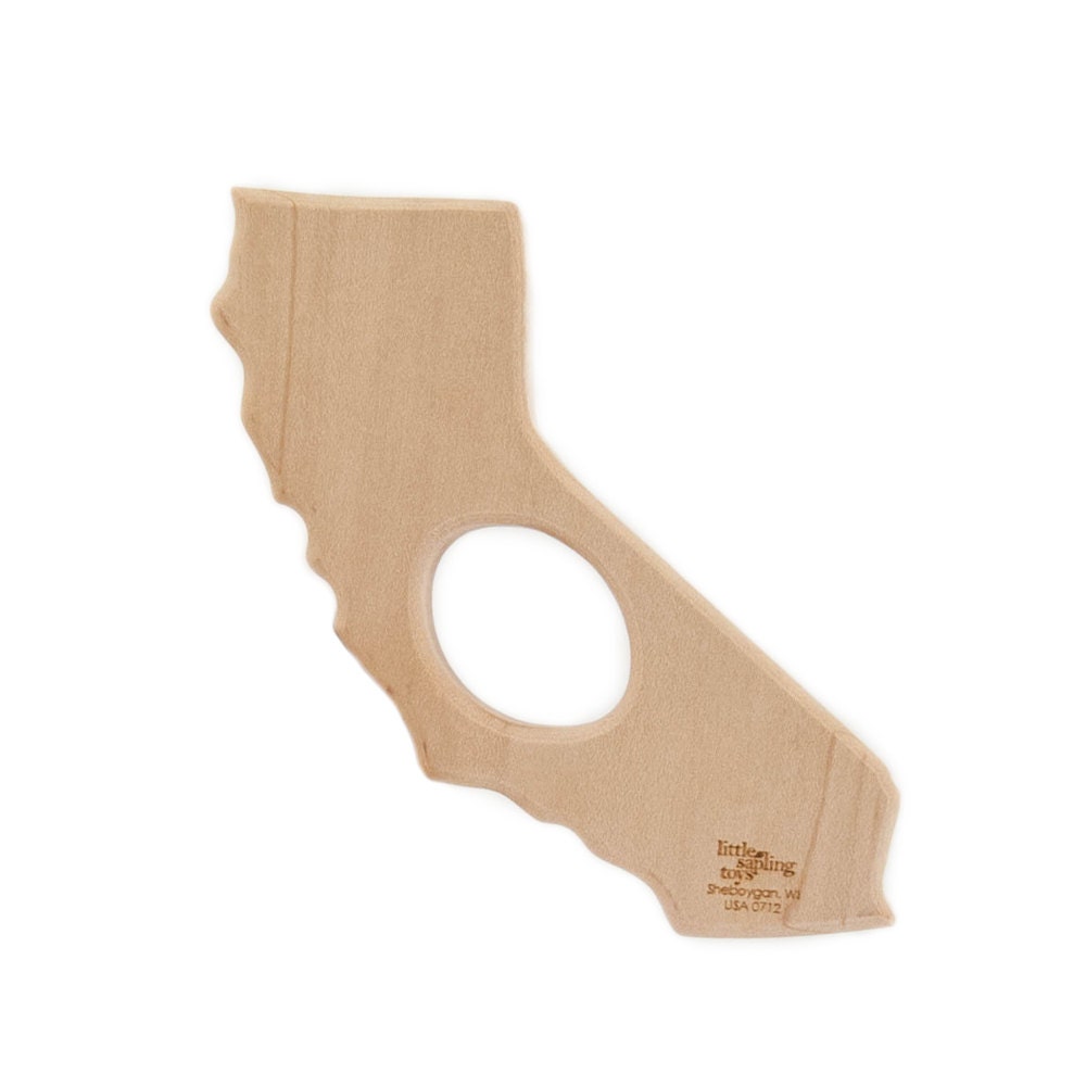 Baby Toy California State wooden teether wooden toy