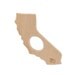 Baby Toy California State wooden teether wooden toy