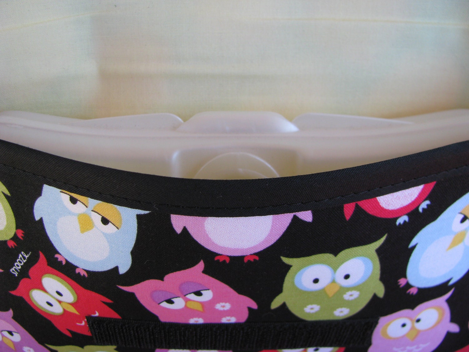 Snoozing Owls Diaper and Wipes Case Holder Clutch