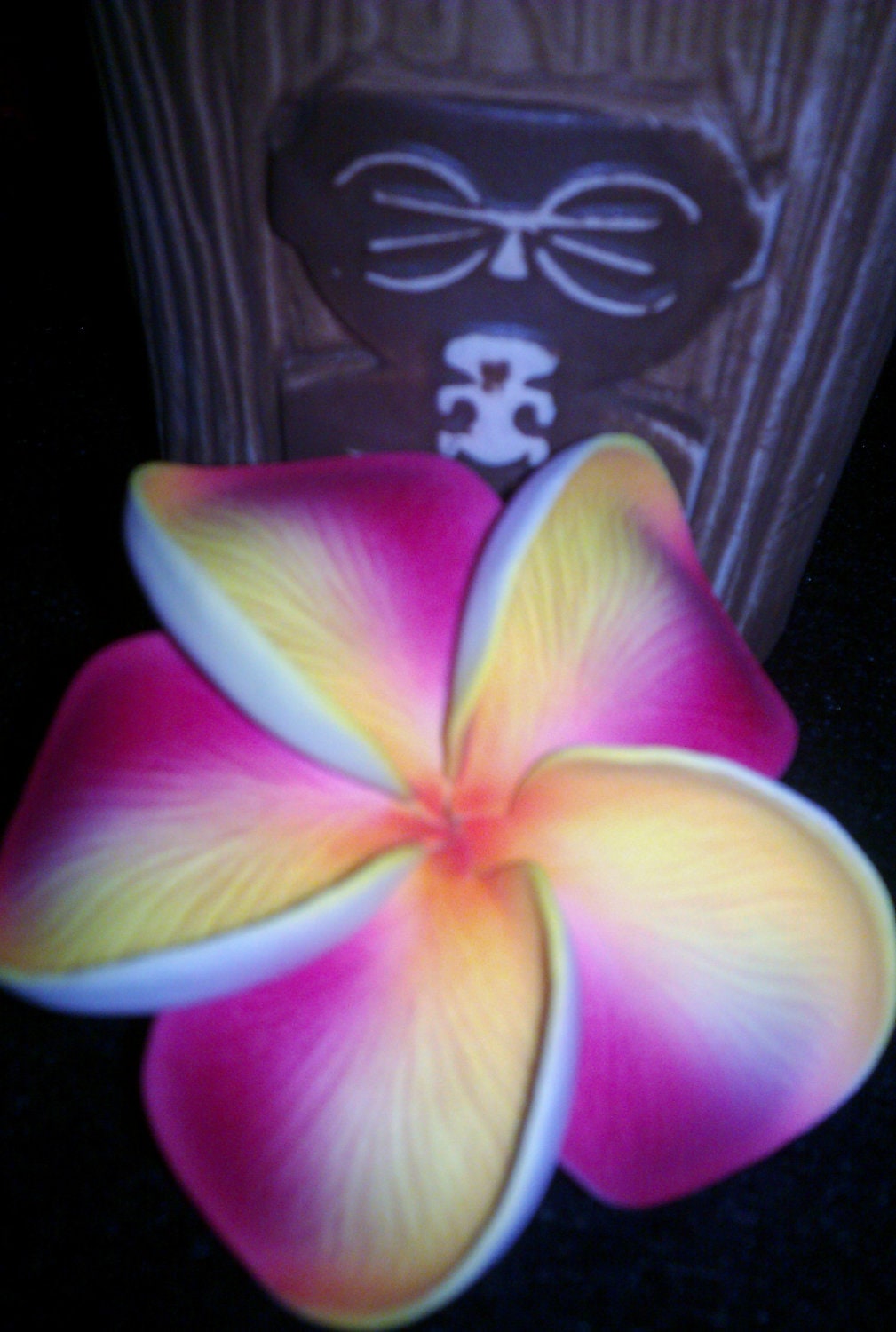 Plumeria, plumeria necklace, flower,flower clip, hair flower, OOAK, Rockabilly, tiki, punk, gifts for her, wedding, wedding flower
