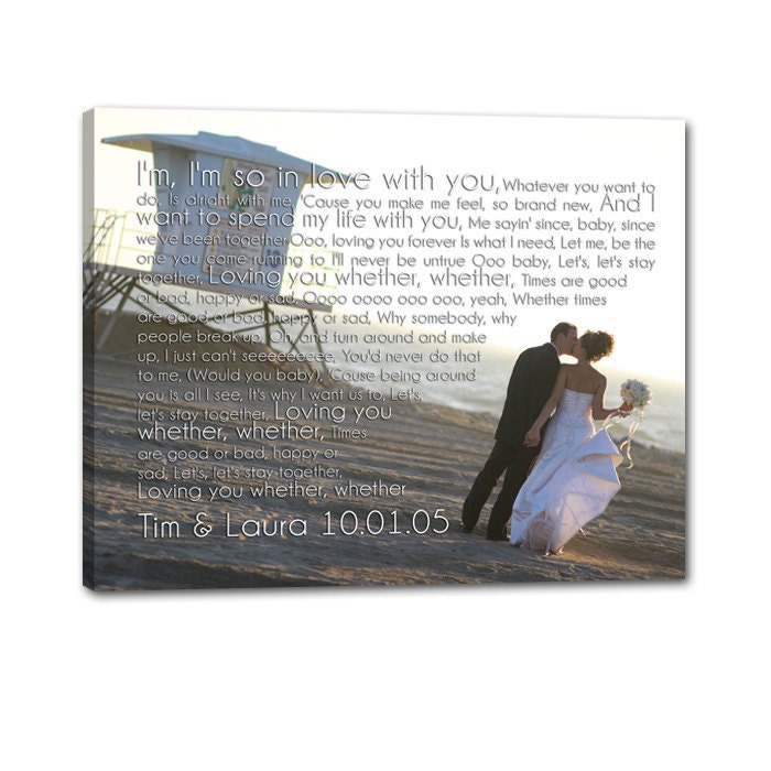 Wedding Photo art Personalized Unique gift for Him or Her  24X36 inch
