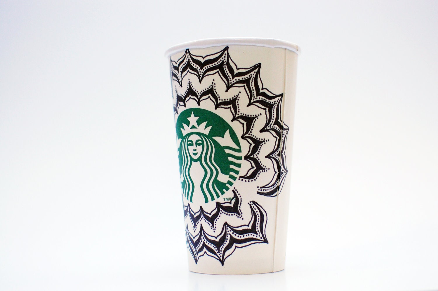 Petals Doodle Starbucks Cup