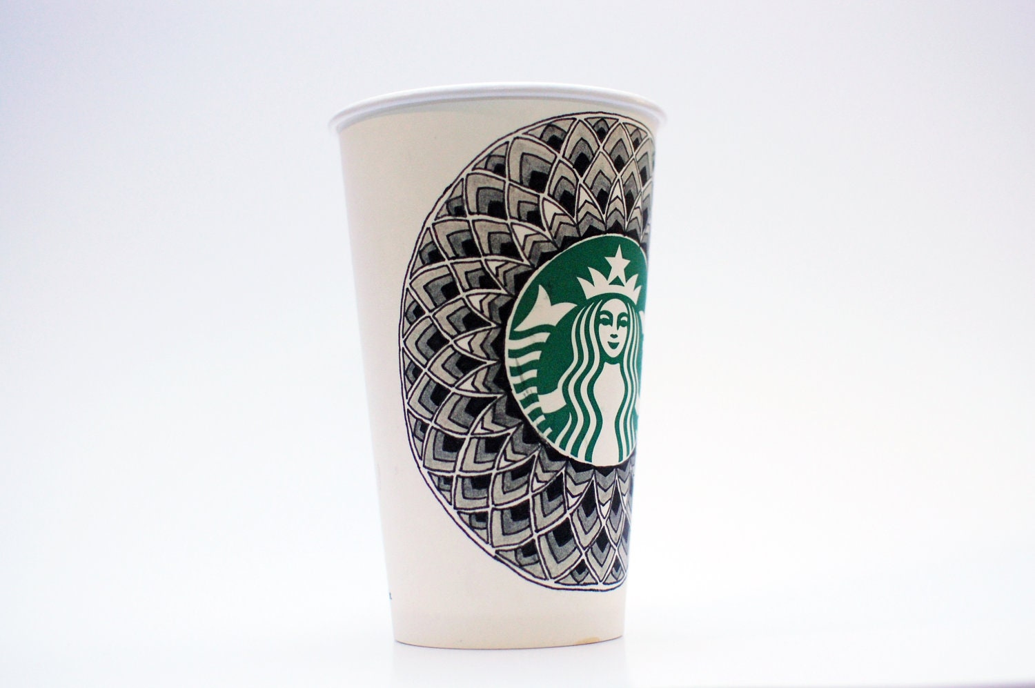 Dahila Doodled Starbucks Cup