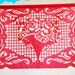Papel Picado Banner BOUQUET . custom color garland